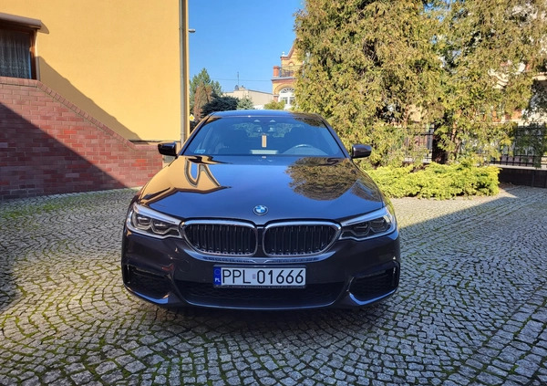 BMW Seria 5 cena 129000 przebieg: 62000, rok produkcji 2019 z Pleszew małe 436